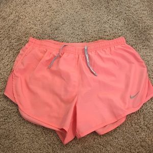 Pink Nike Running shorts